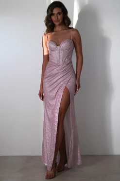 Online Anastasia Glitter Sweetheart Gown | Blush Sommerkleider|Sommerkleider