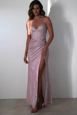 Online Anastasia Glitter Sweetheart Gown | Blush Sommerkleider|Sommerkleider