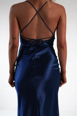 Outlet Celinee Satin Maxi Gown | Royal Lange Kleider|Maxikleider