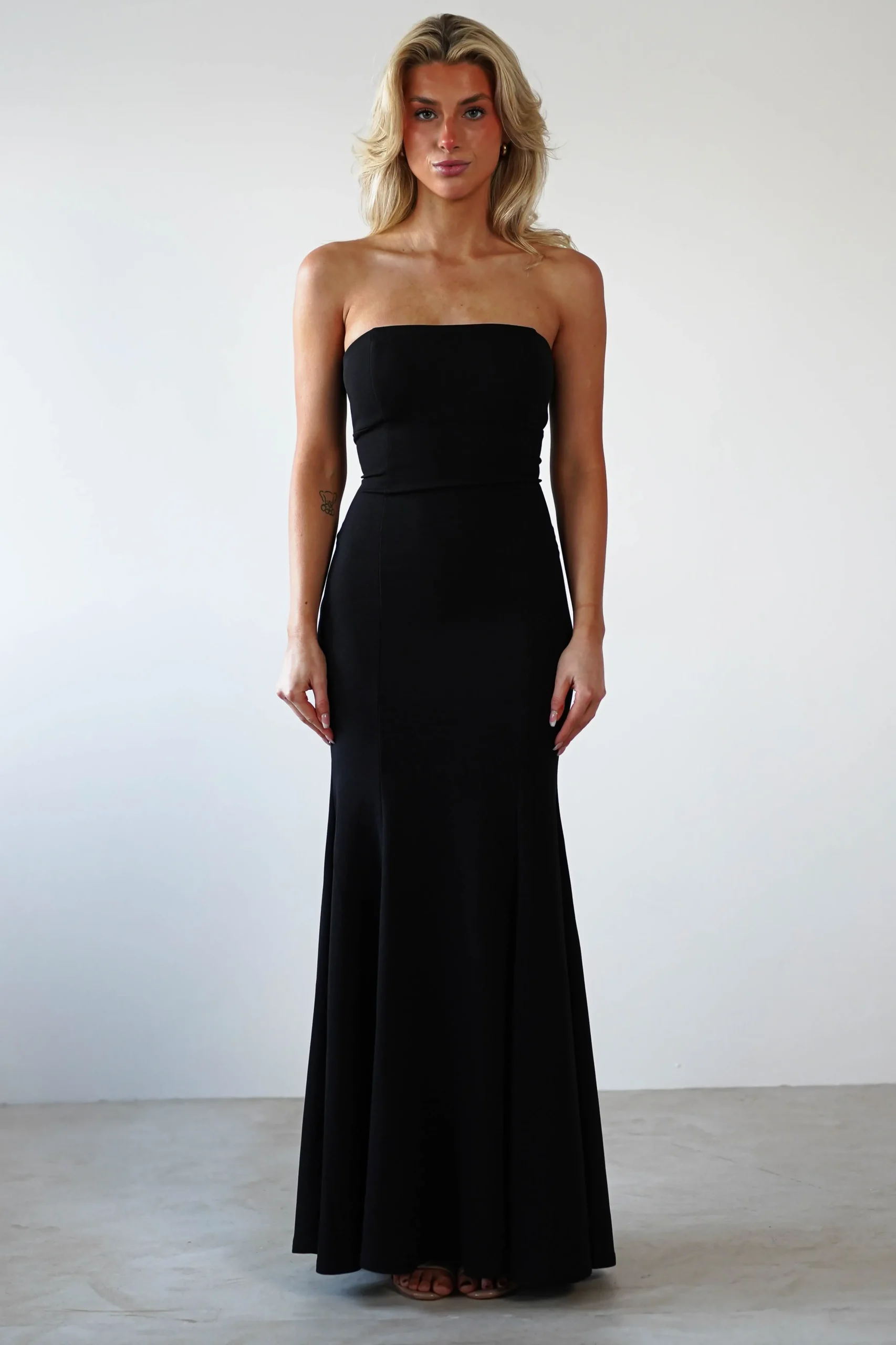 New Charla Bodycon Maxi Gown | Black Lange Kleider|Maxikleider
