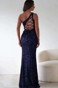 Discount Charley Sequin Bodycon Gown | Navy Kleider Für Besondere Anlässe|Sommerkleider