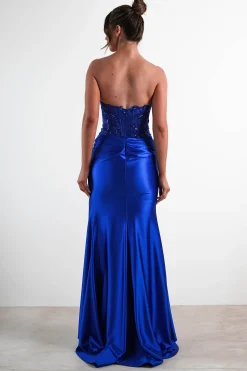 Clearance Dallas Luxe Embellished Gown | Royal Blue Sommerkleider|Sommerkleider
