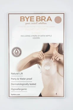 Outlet D-F Bye Bra With Satin Nipple Covers Bh-lösungen|Sommerkleider