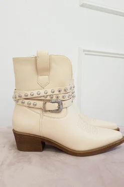 Clearance Elvie Ankle Boots | Cream Sommerkleider|Sommerkleider