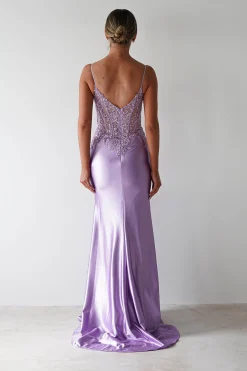 Discount Eternity Glitter Bodycon Gown | Lilac Sommerkleider|Sommerkleider