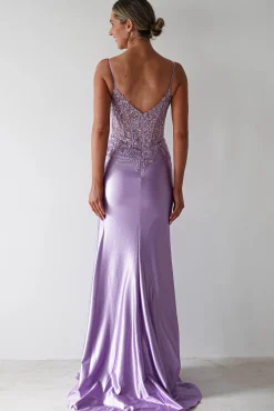 Discount Eternity Glitter Bodycon Gown | Lilac Sommerkleider|Sommerkleider