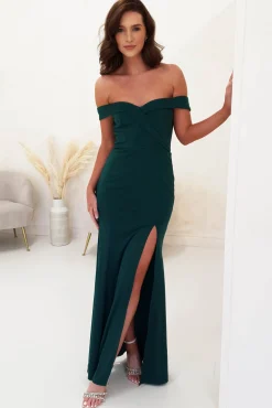 New Felicity Bodycon Gown | Dark Green Kleider Für Besondere Anlässe|Lange Kleider