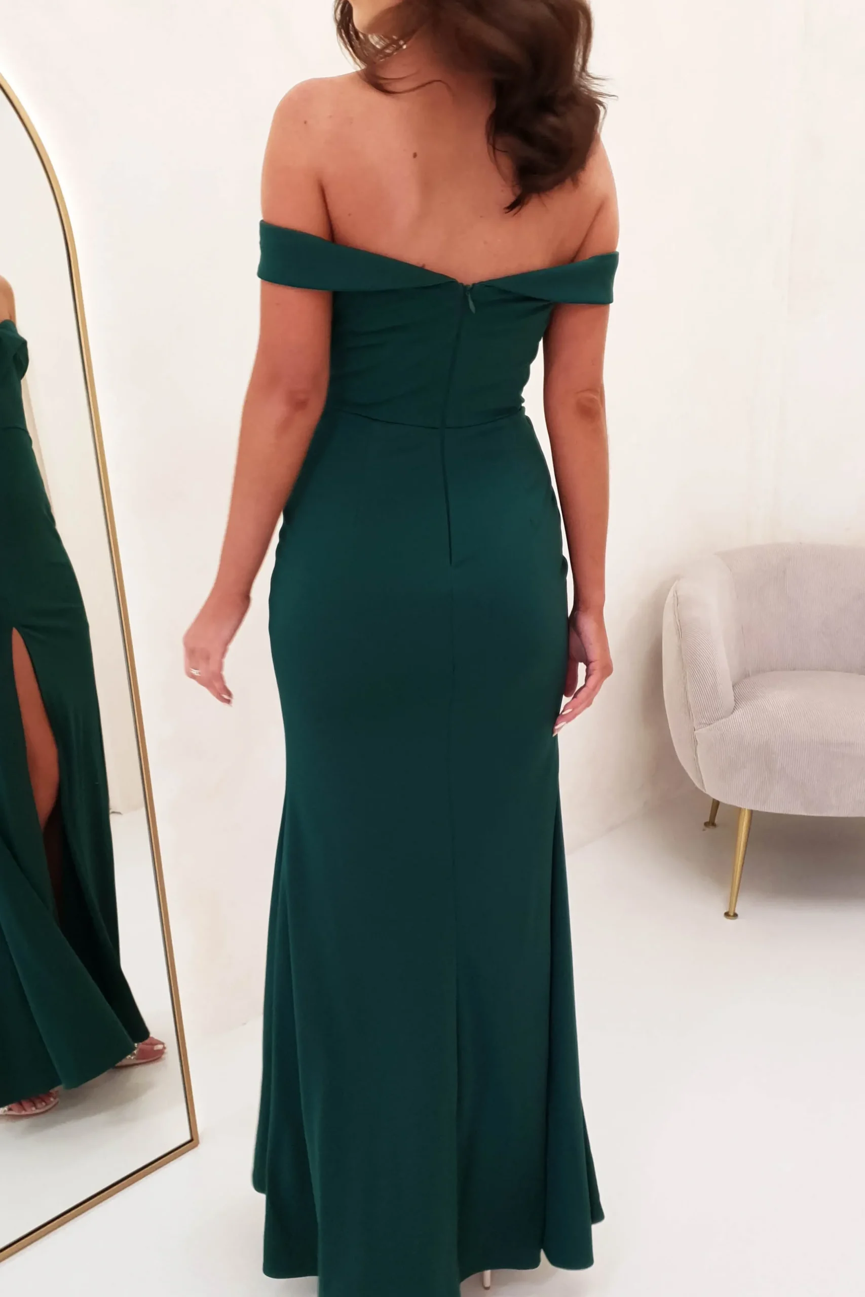 New Felicity Bodycon Gown | Dark Green Kleider Für Besondere Anlässe|Lange Kleider