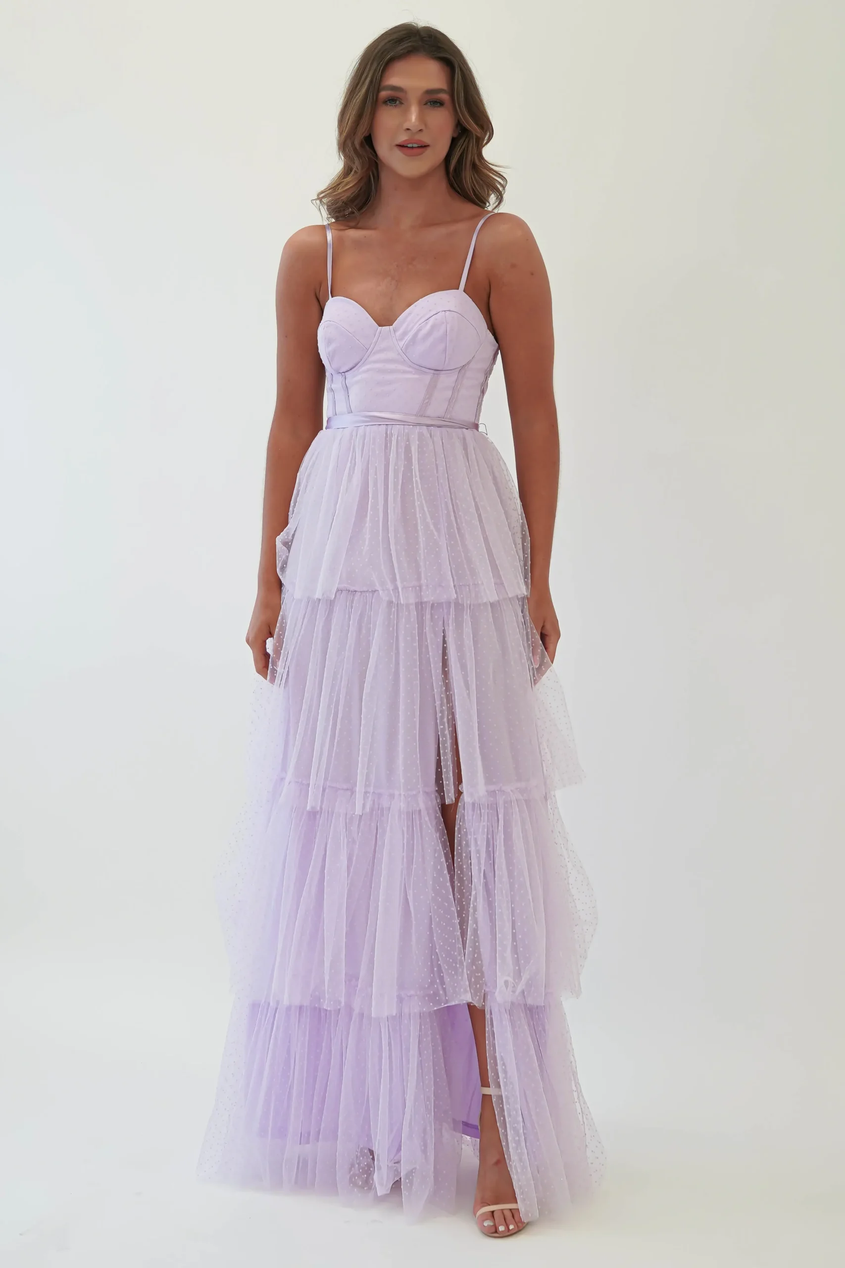 Online Geeniva Tulle Maxi Dress | Lavendar Lange Kleider|Maxikleider