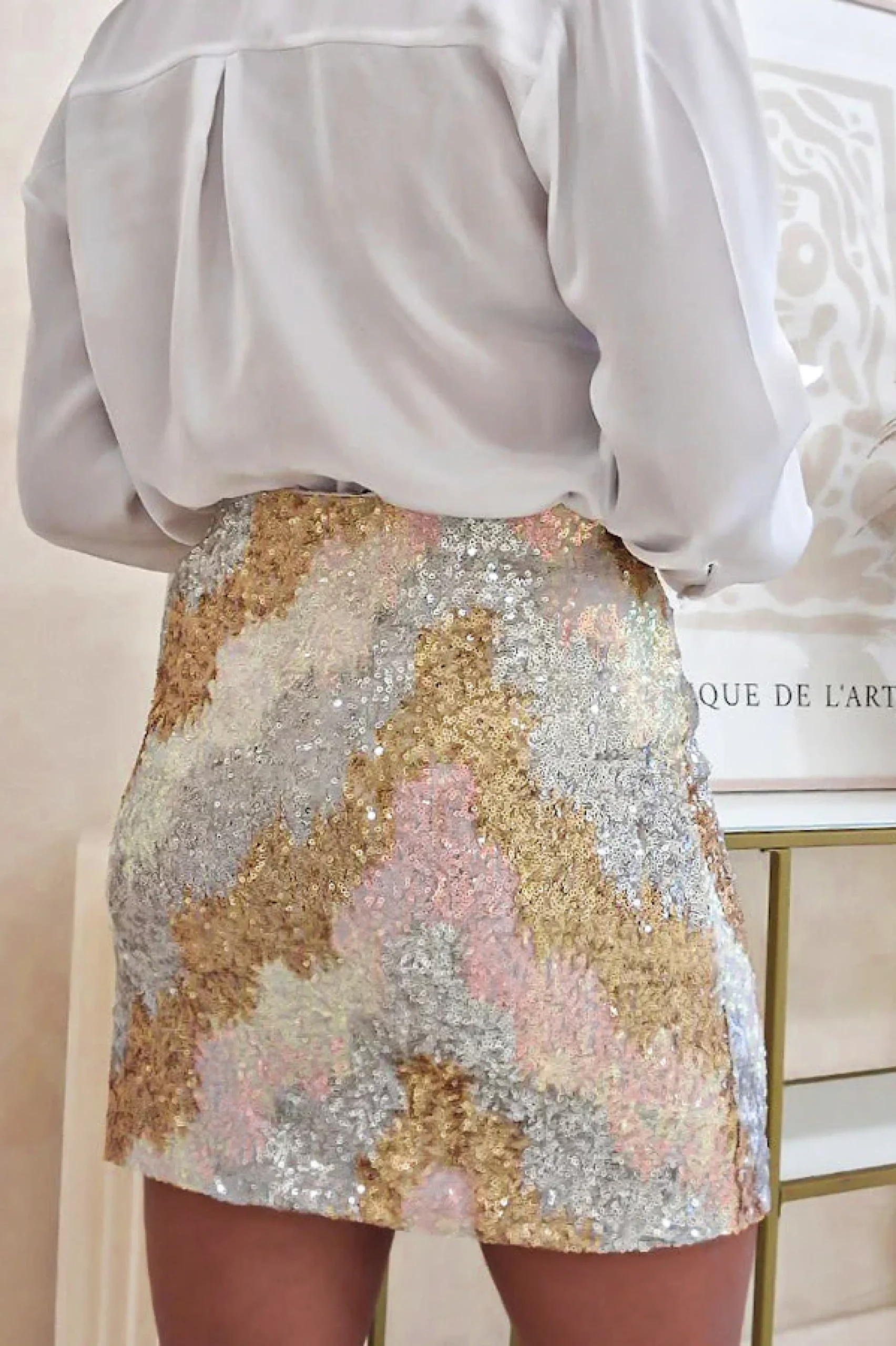 Online Jules Mini Skirt | Gold/Silver Kleider In Minilänge|Minikleider