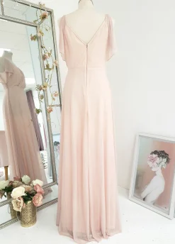 Clearance Lydia Maxi Dress Pink Glitter Lange Kleider|Maxikleider