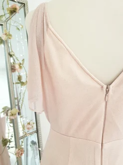 Clearance Lydia Maxi Dress Pink Glitter Lange Kleider|Maxikleider