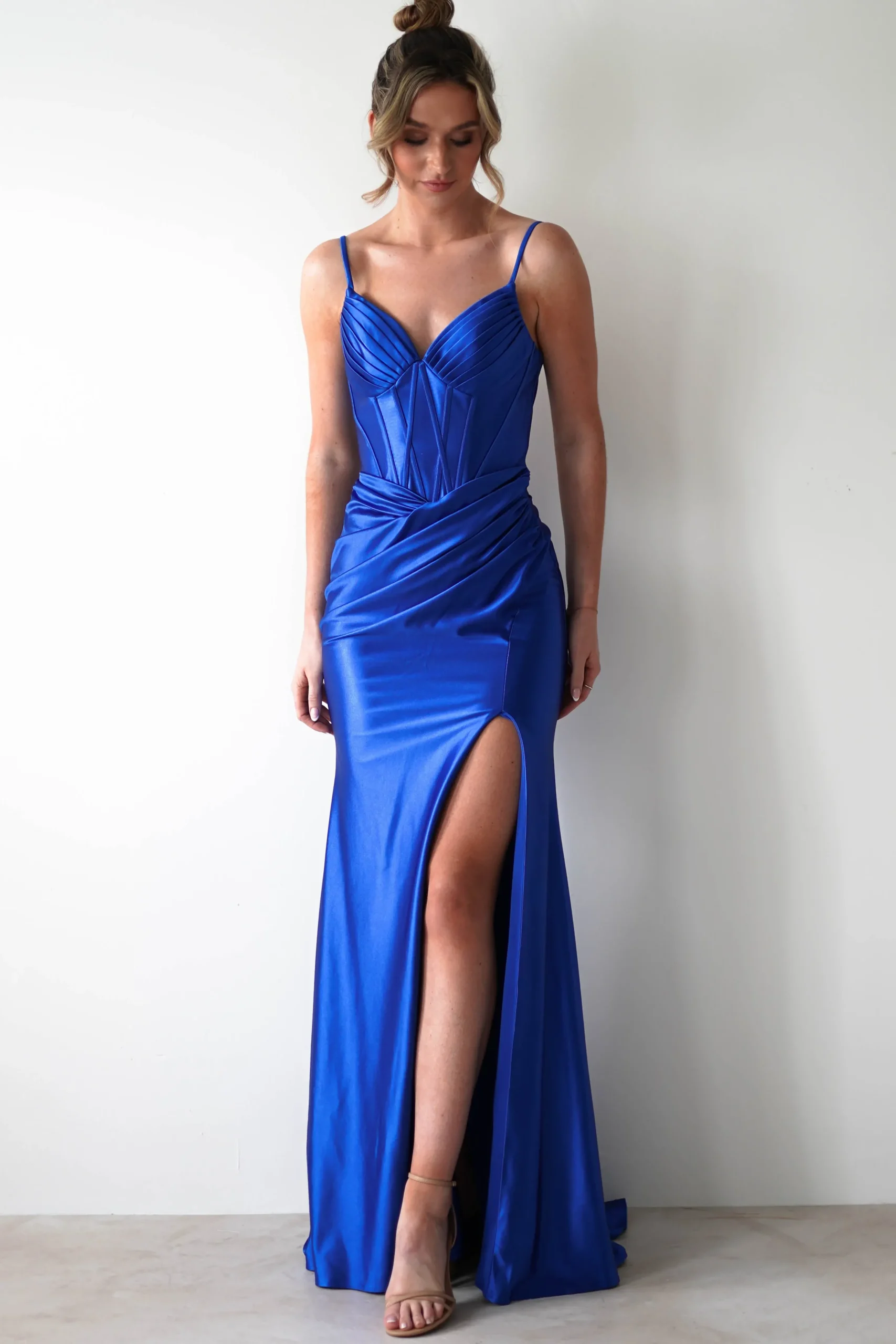Online Meaghan Bodycon Gown | Royal Blue Sommerkleider|Sommerkleider