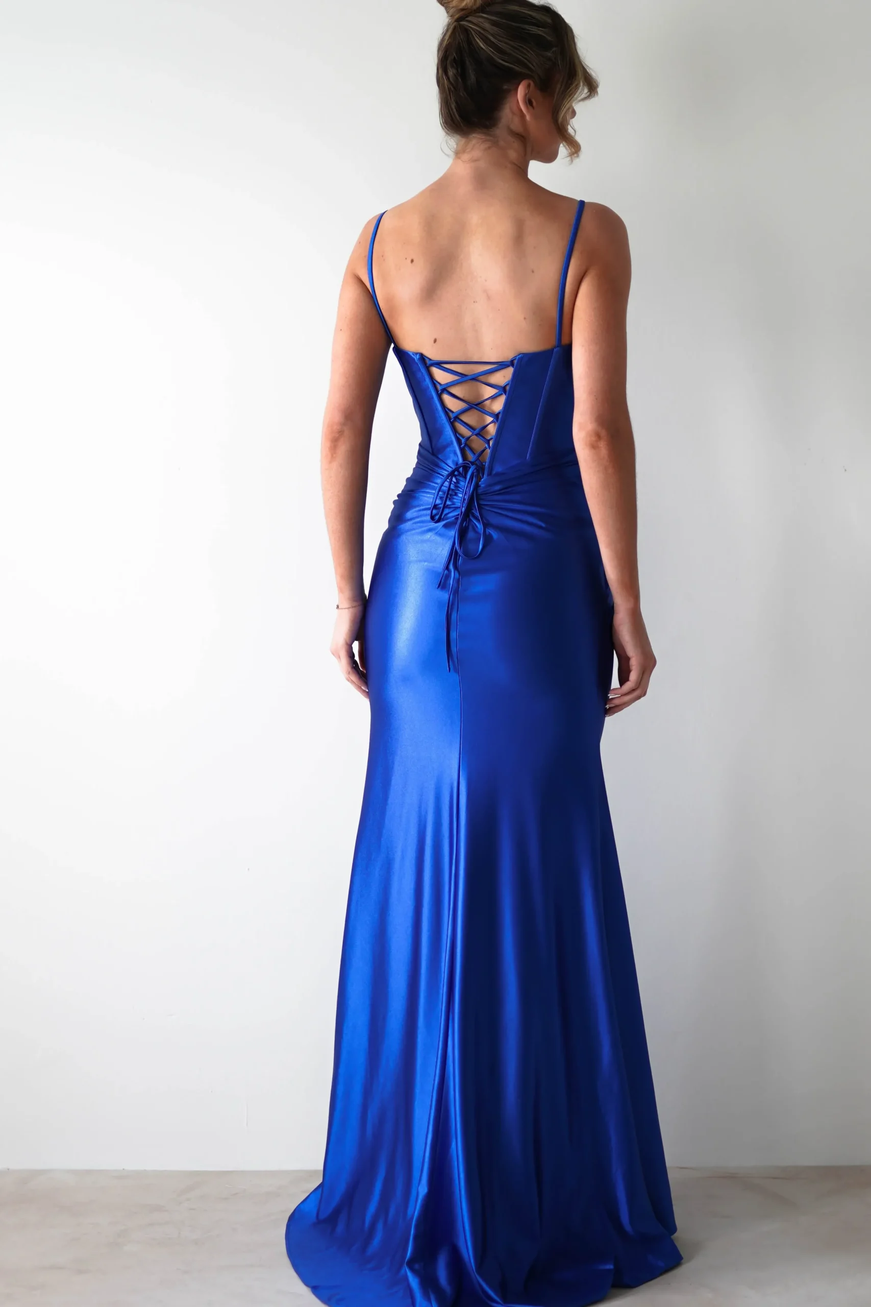 Online Meaghan Bodycon Gown | Royal Blue Sommerkleider|Sommerkleider