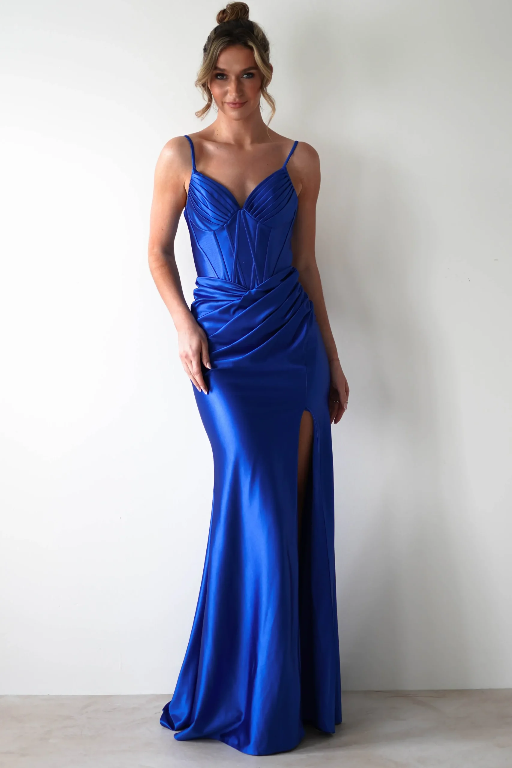 Online Meaghan Bodycon Gown | Royal Blue Sommerkleider|Sommerkleider