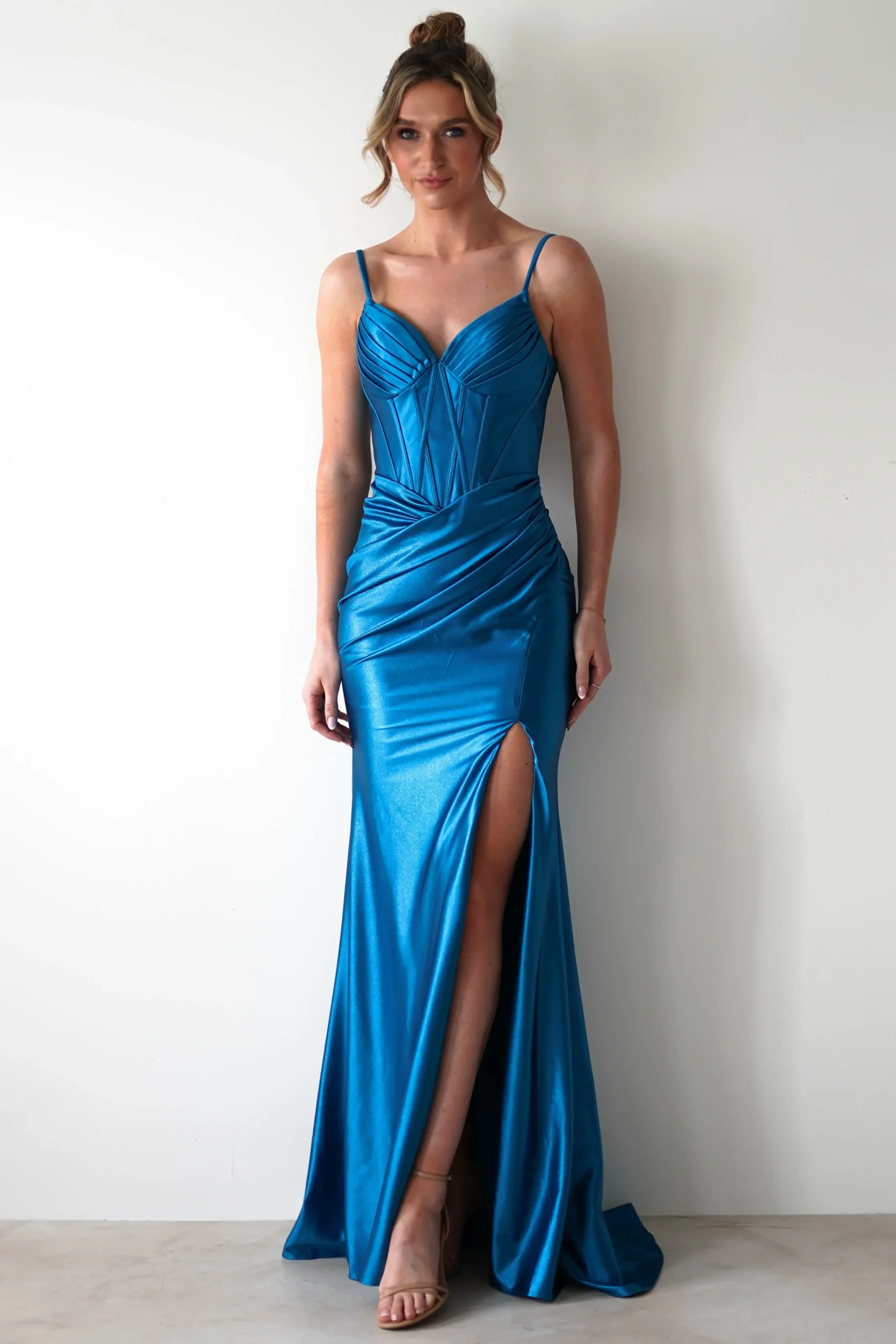 Discount Meaghan Bodycon Gown | Turquoise Sommerkleider|Sommerkleider