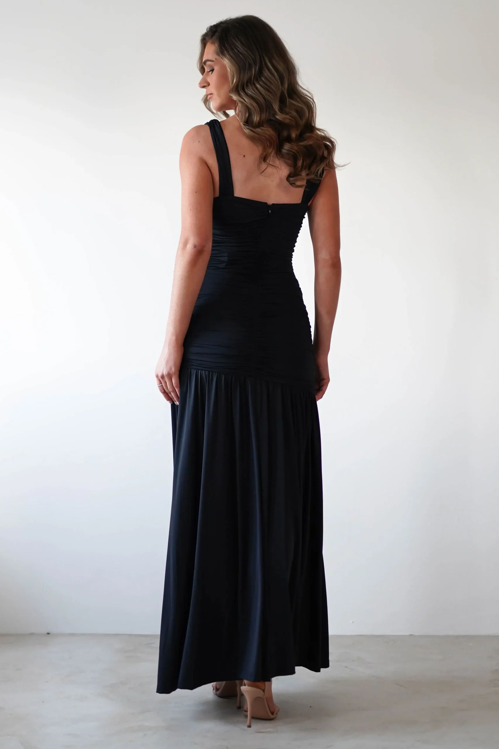 Online Milla Jersey Bodycon Maxi Dress | Black Lange Kleider|Maxikleider