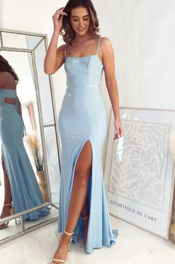 Best Obsession Diamond Gown | Light Blue Sommerkleider|Sommerkleider