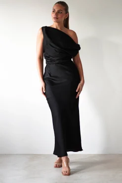 Discount Odelle Soft Off The Shoulder Maxi | Black Lange Kleider|Maxikleider
