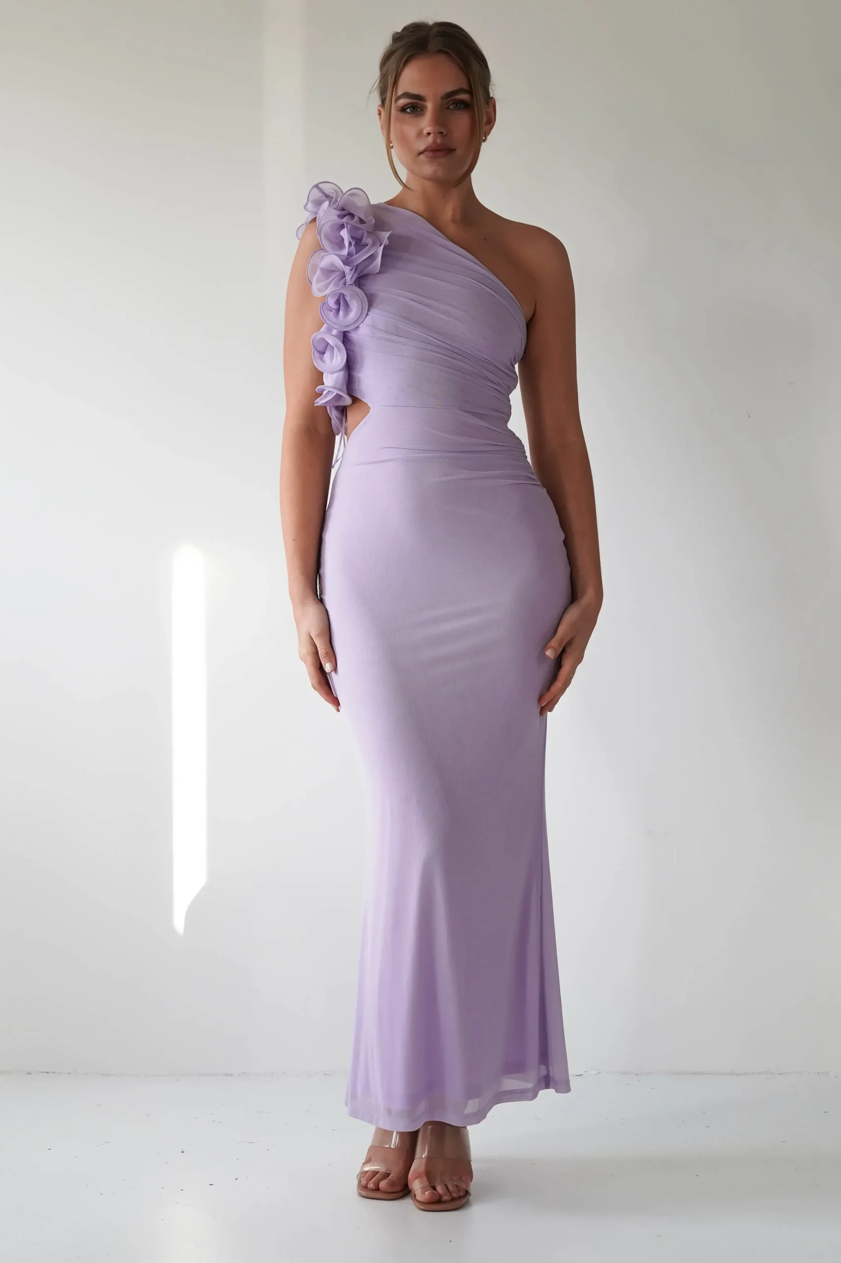 Online Sydney Bodycon Maxi Dress | Lilac Lange Kleider|Maxikleider