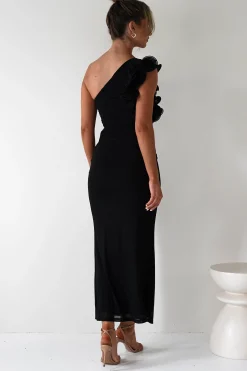 Hot Sydney Bodycon Maxi Dress | Black Lange Kleider|Maxikleider