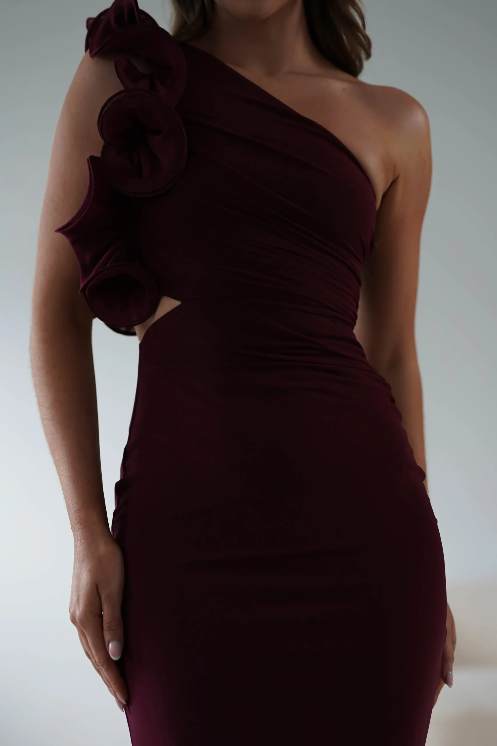Sale Sydney Bodycon Maxi Dress | Wine Lange Kleider|Maxikleider