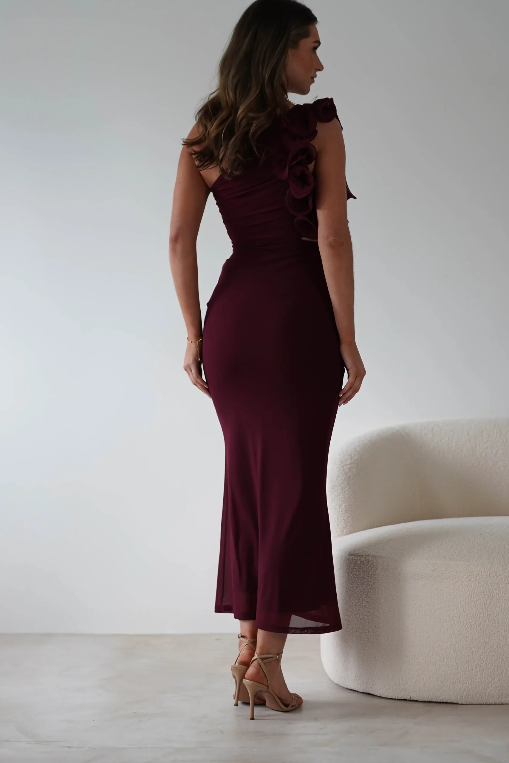 Sale Sydney Bodycon Maxi Dress | Wine Lange Kleider|Maxikleider