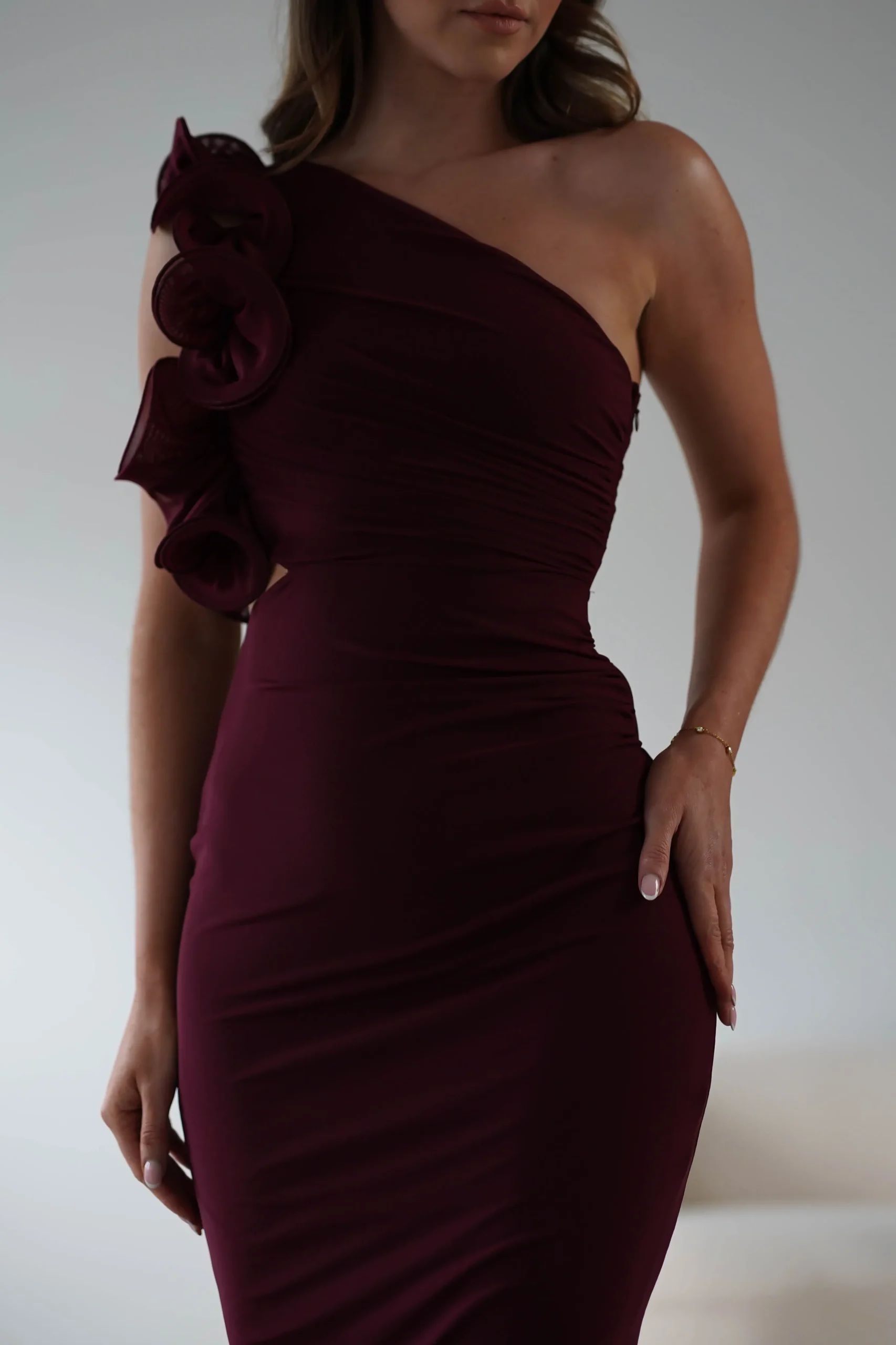 Sale Sydney Bodycon Maxi Dress | Wine Lange Kleider|Maxikleider